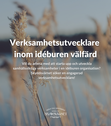 Verksamhetsutvecklare inom idéburen välfärd