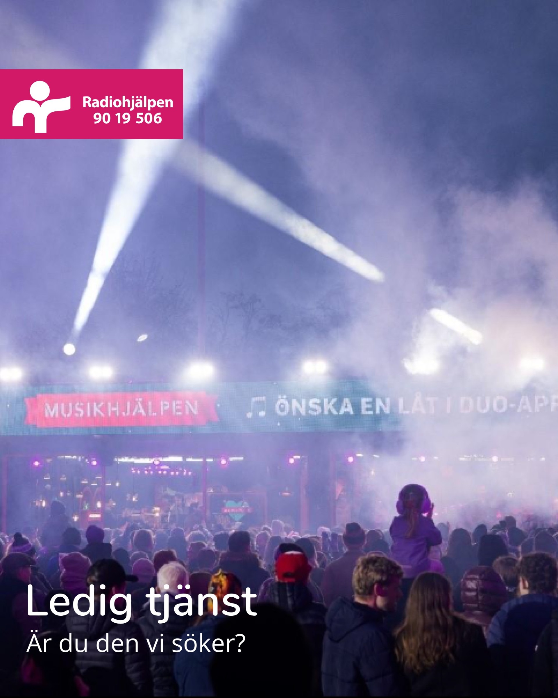 Radiohjälpen söker Internationellt ansvarig handläggare – tillsvidare