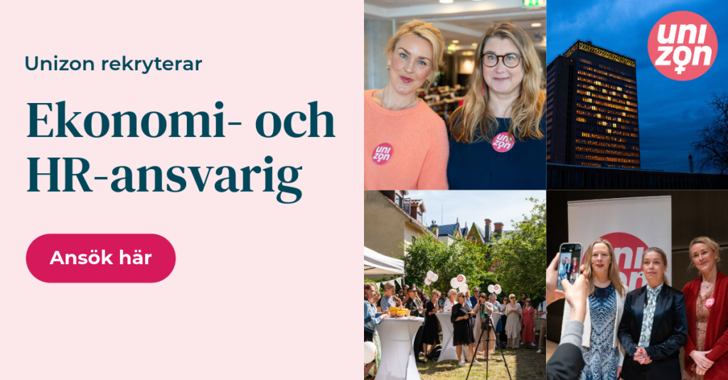 Ekonomi- och HR-ansvarig chefsroll till Unizon